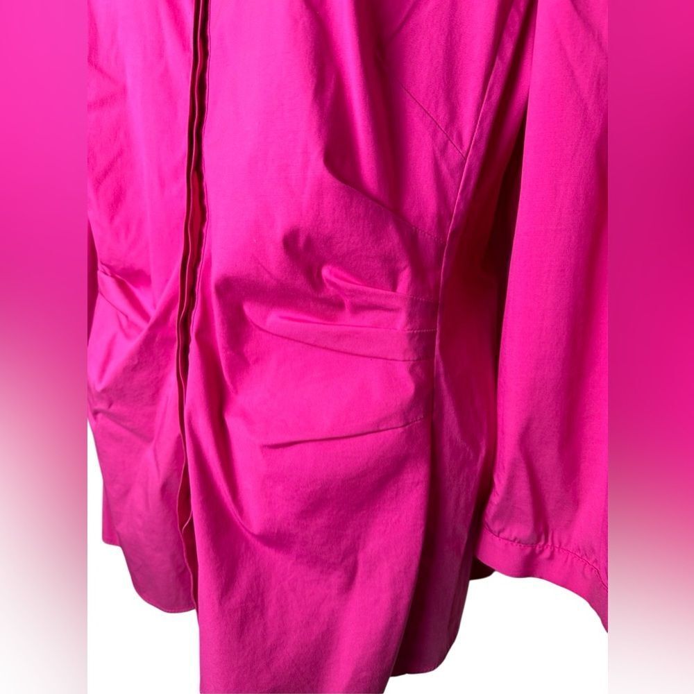 Lafayette 148 Ruched Button Down - Picture 7 of 11